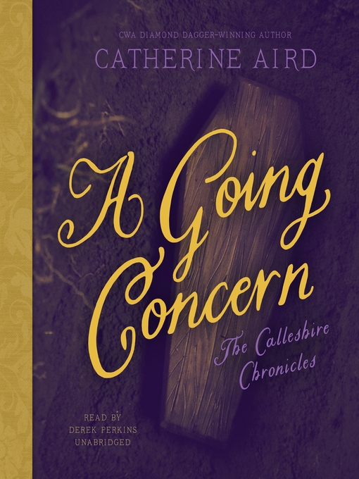 Title details for A Going Concern by Catherine Aird - Available